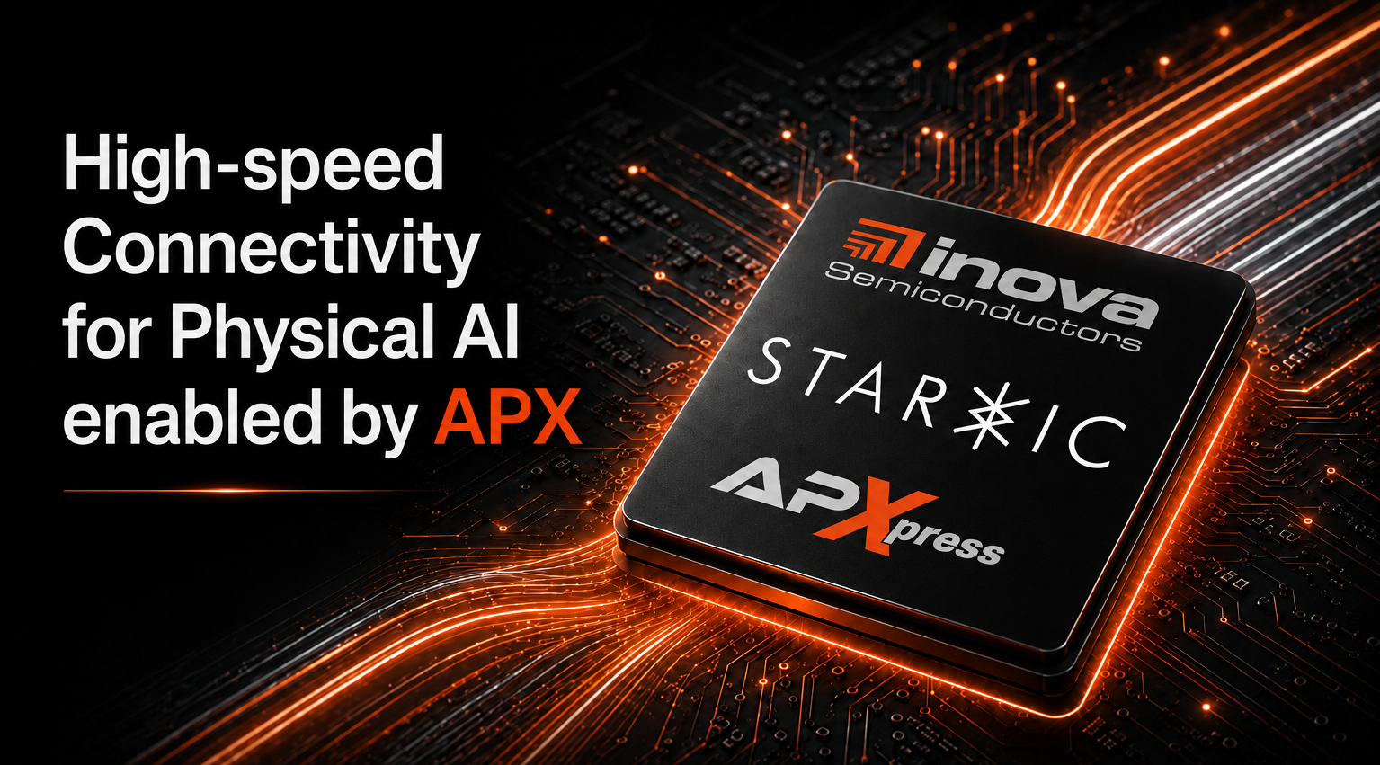 StarIC and Inova Semiconductors APXpress silicon validation announcement